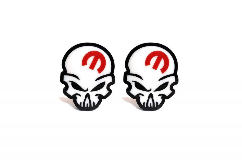 Dodge Emblem & Badges set with Mopar Skull logo - Image 3