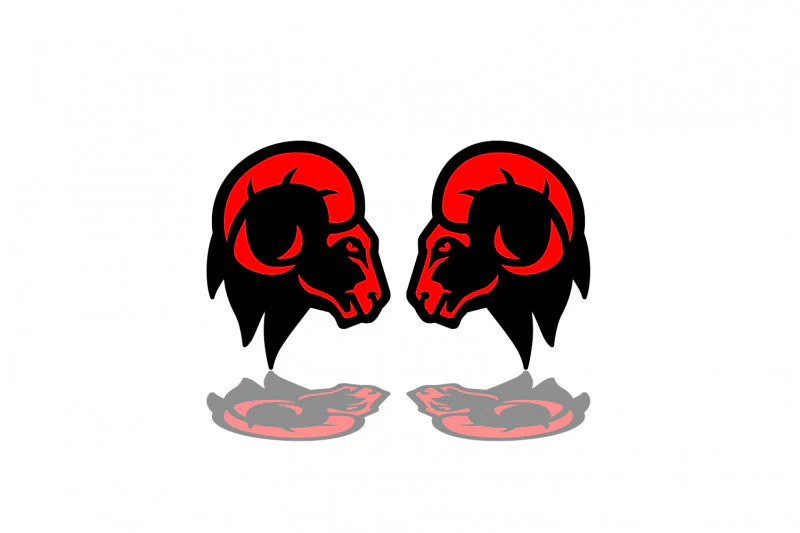 Dodge Emblem & Badges set with Ram Head logo - Image 2
