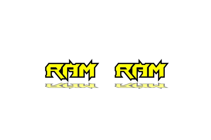 Dodge Emblem & Badges set with Ram logo - Image 2