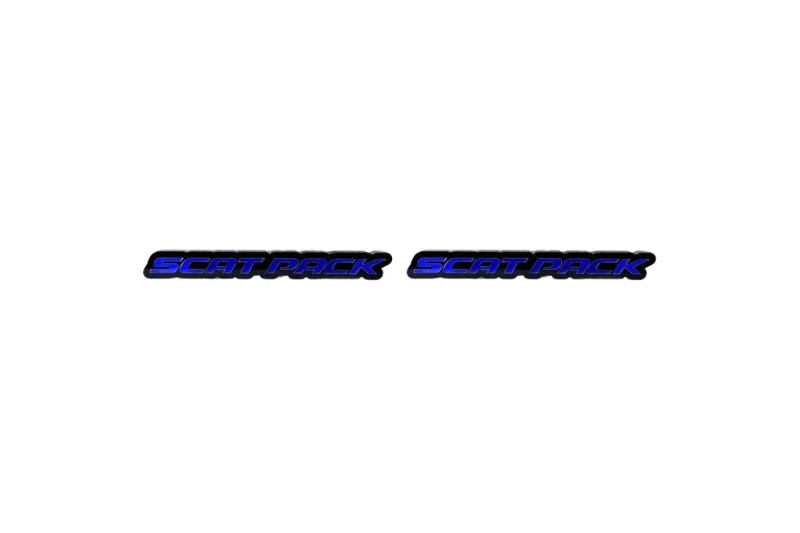 Dodge Emblem & Badges set with Scat Pack logo - Image 3