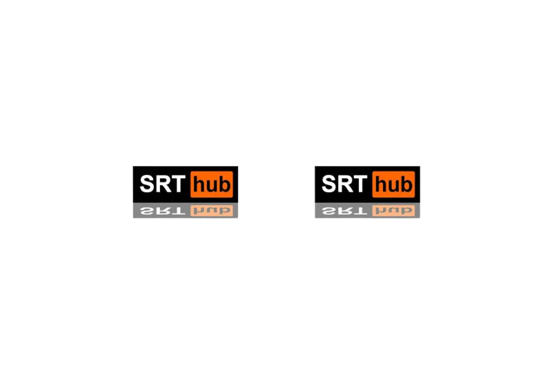 Dodge Emblem & Badges set with SRT hub logo - Image 2