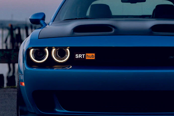 Dodge Emblem & Badges set with SRT hub logo - Image 4