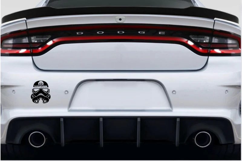 Dodge Emblem & Badges set with Storm Trooper Mopar logo - Image 6