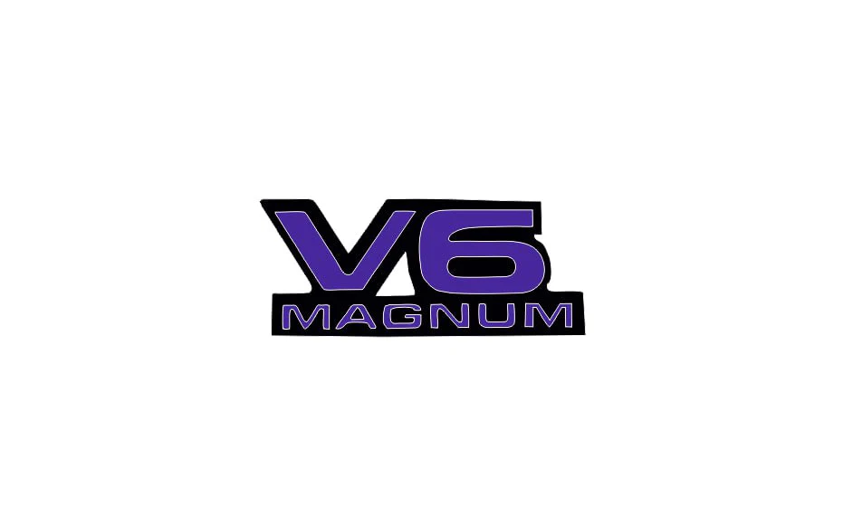 Dodge Emblem & Badges set with V6 Magnum logo - Image 3