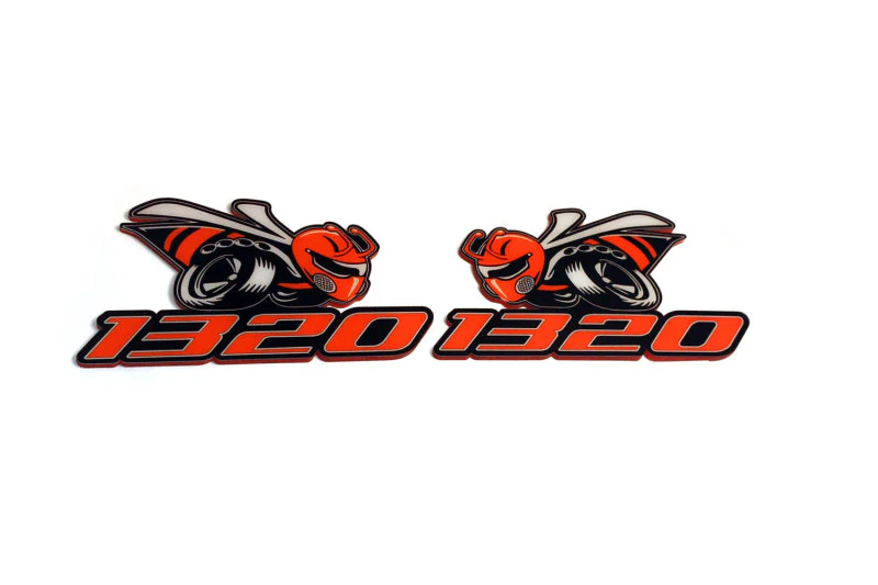 DODGE emblem for fenders with 1320 Scat Pack logo - Image 5