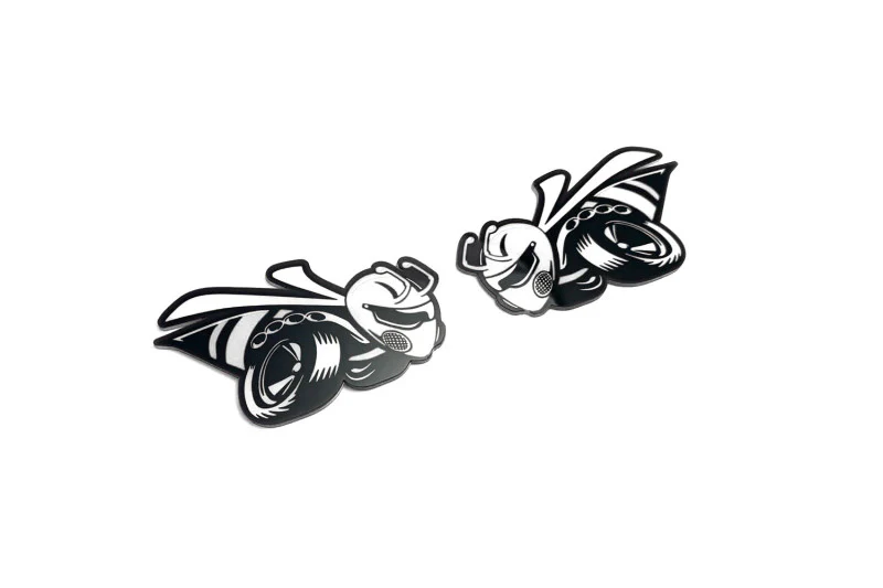 Dodge emblem for fenders with 1320 Scat Pack logo (type 3) - Image 6