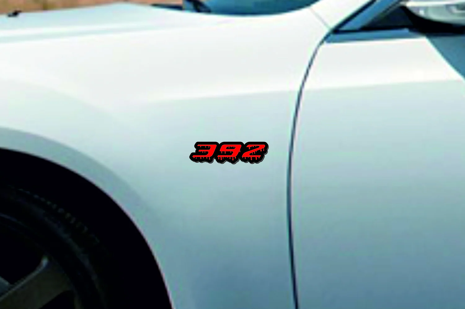 Dodge emblem for fenders with 392 Blood logo - Image 6