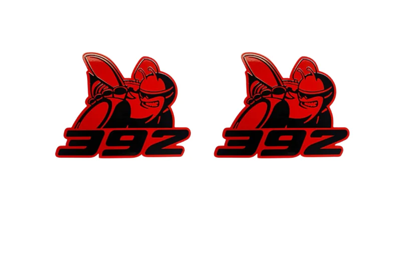 Dodge emblem for fenders with 392 Scat Pack logo (Type 5)