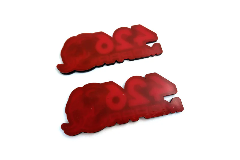 Chrysler emblem for fenders with 426 Mopar Hellephant logo - Image 4
