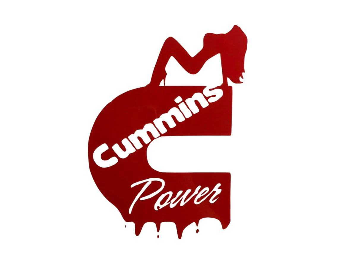 DODGE emblem for fenders with Cummins Girl Power logo - Image 2