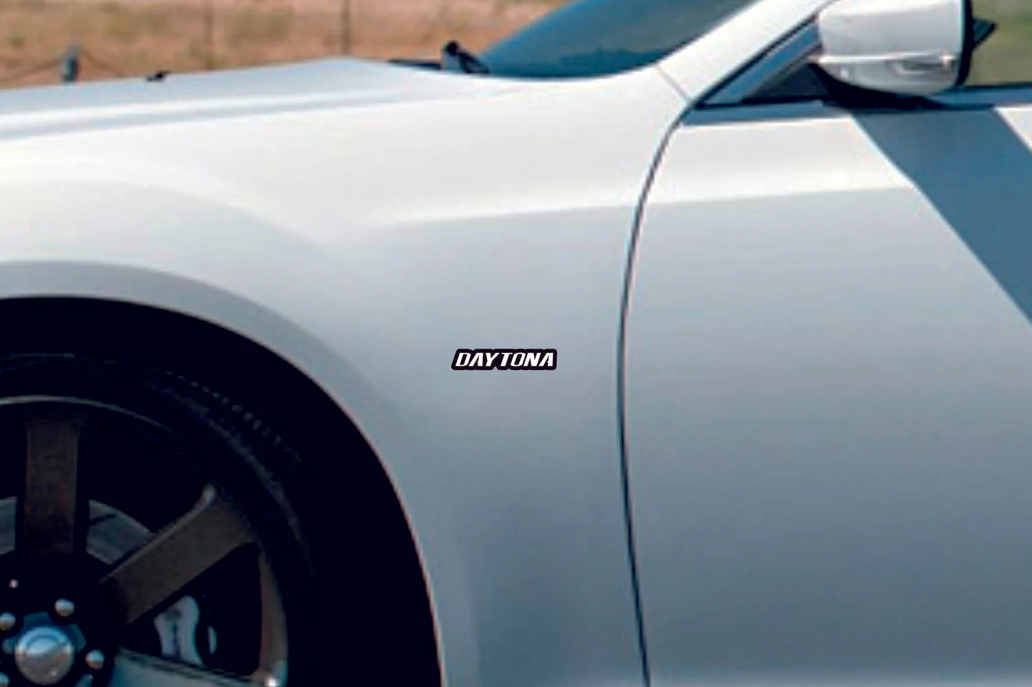 Dodge emblem for fenders with Daytona logo (Type 2) - Image 5