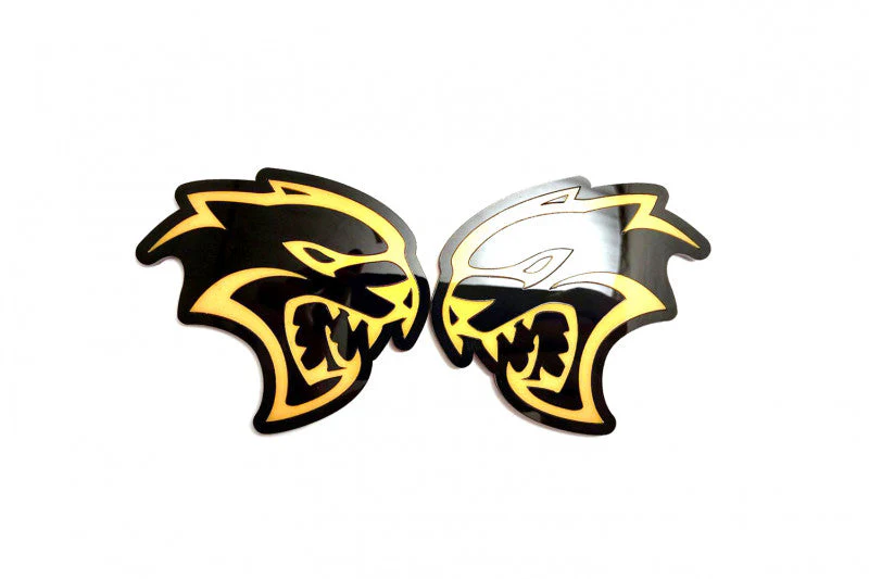DODGE emblem for fenders with Hellcat logo (type 3) - Image 5