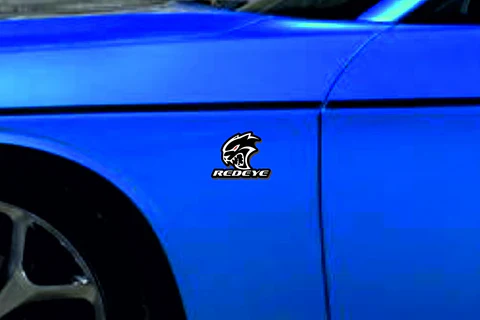 DODGE emblem for fenders with Hellcat + Redeye logo - Image 2