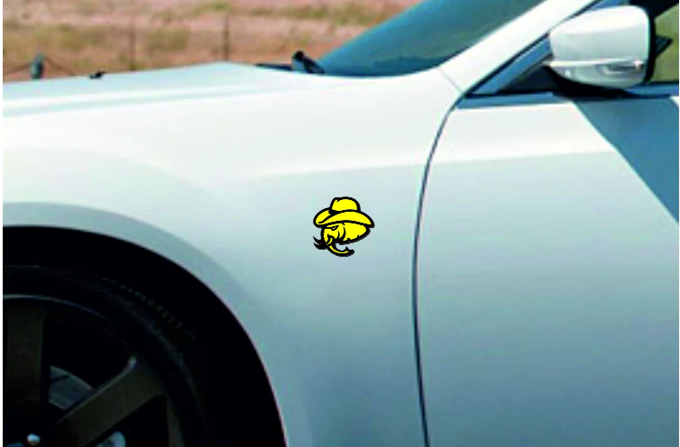 Dodge emblem for fenders with Hellephant Cowboy logo - Image 2