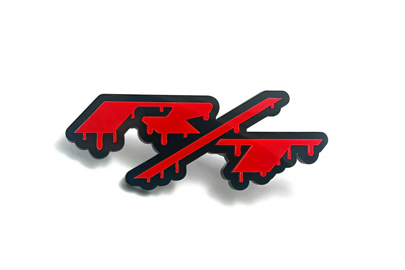 DODGE emblem for fenders with R/T Blood logo (Big Size) - Image 6