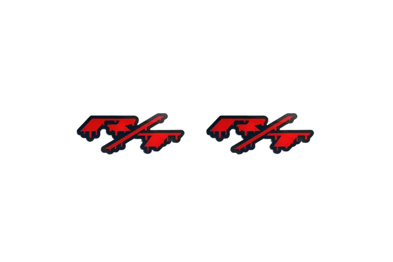 DODGE emblem for fenders with R/T Blood logo (Small Size)