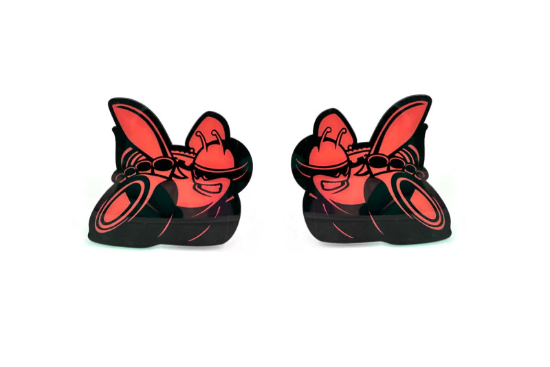 DODGE emblem for fenders with Scat Pack logo (Type 5) - Image 3
