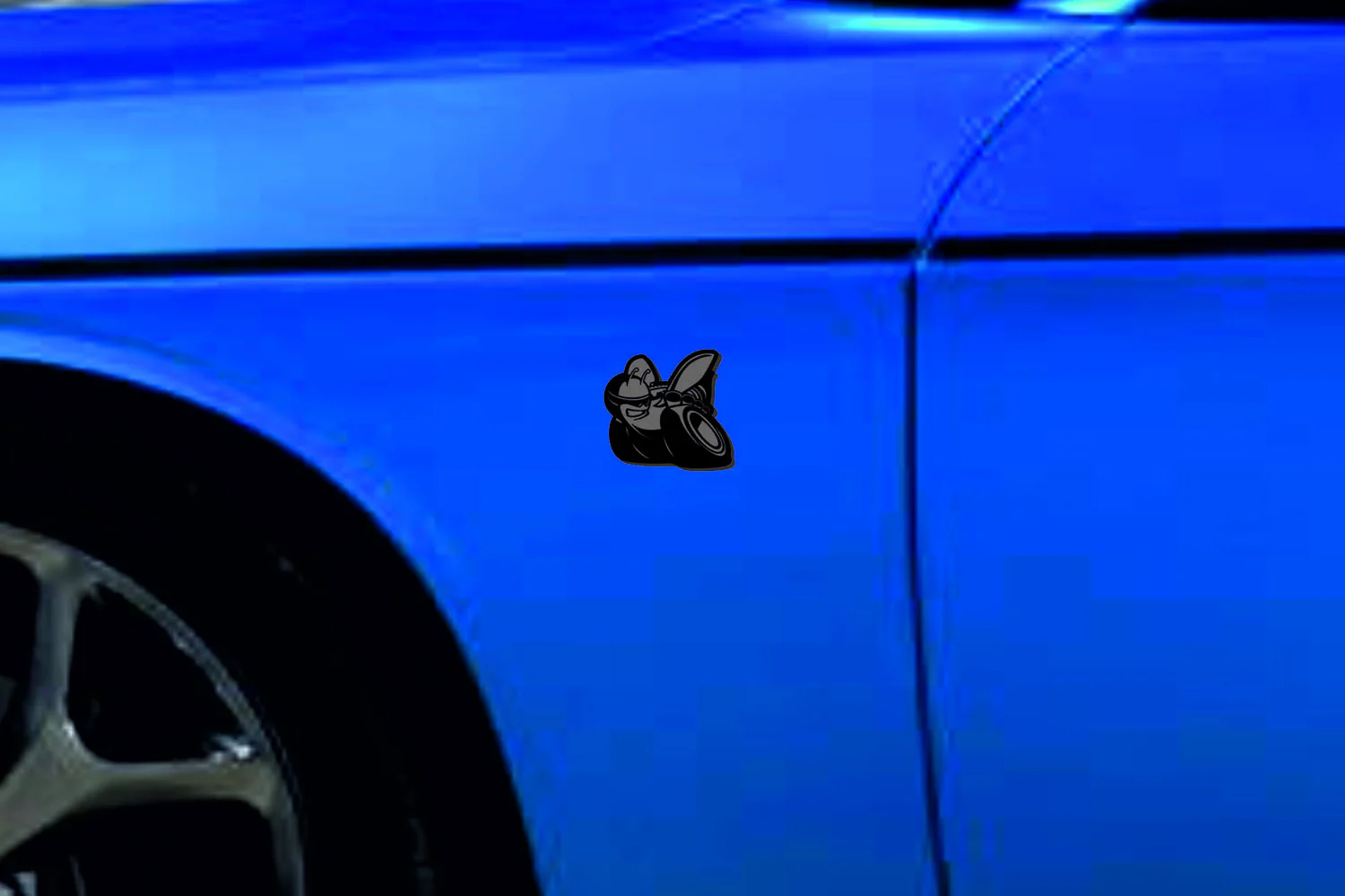 DODGE emblem for fenders with Scat Pack logo (Type 5) - Image 6