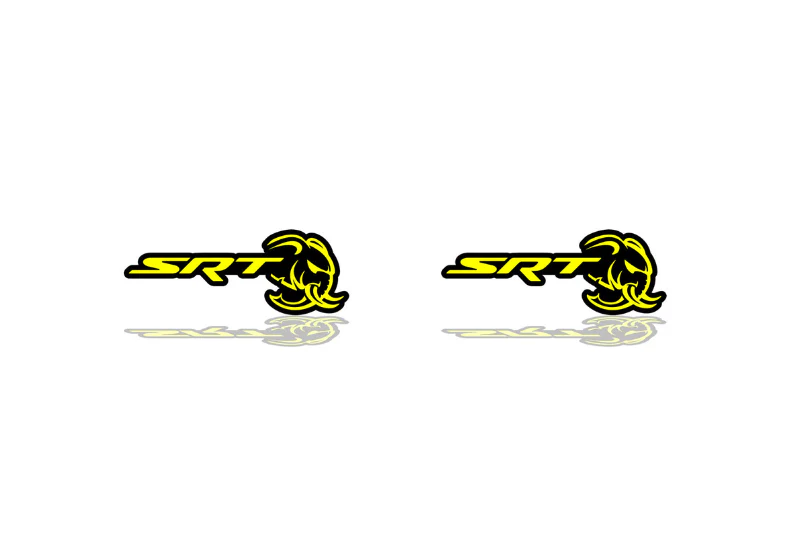 Dodge Emblem & Badges set with SRT Hellephant logo - Image 2