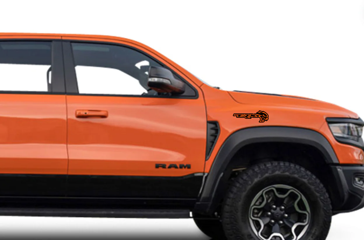 DODGE emblem for fenders with TRX + Hellcat logo - Image 2