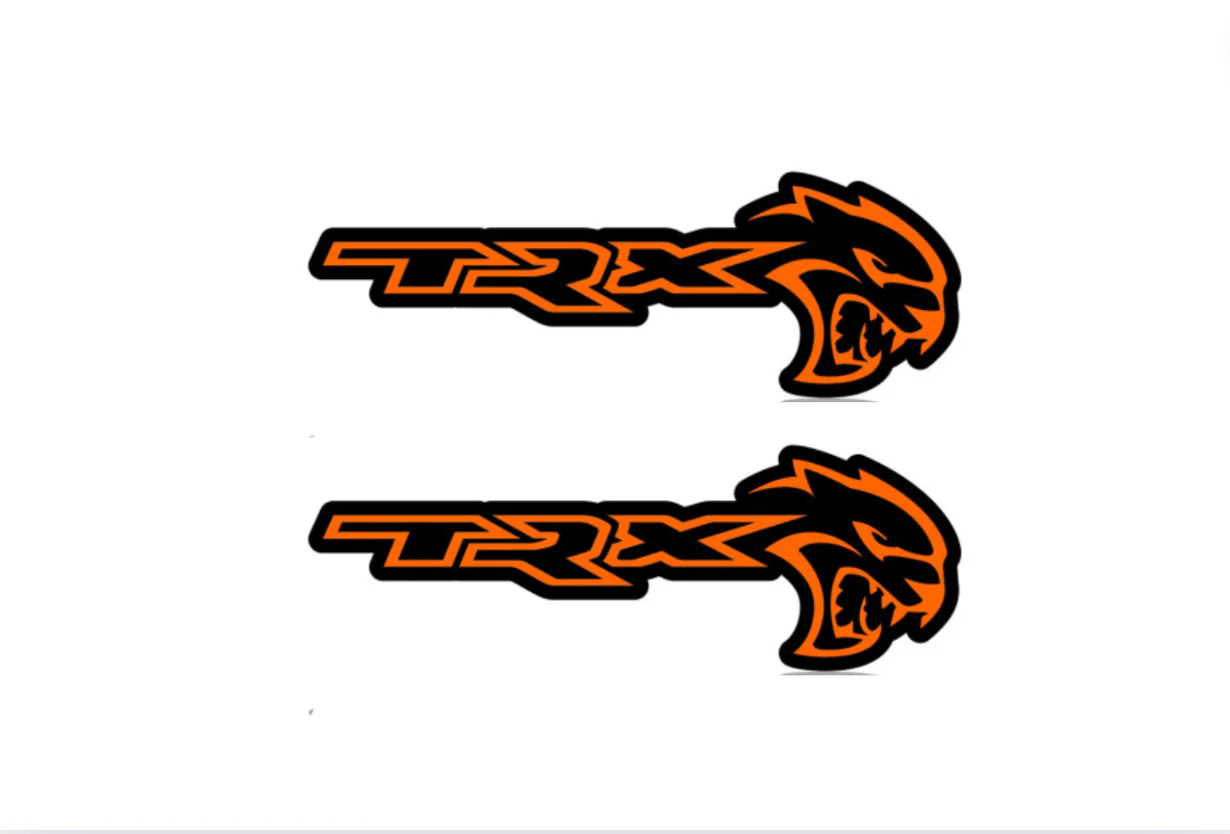 DODGE emblem for fenders with TRX + Hellcat logo - Image 4