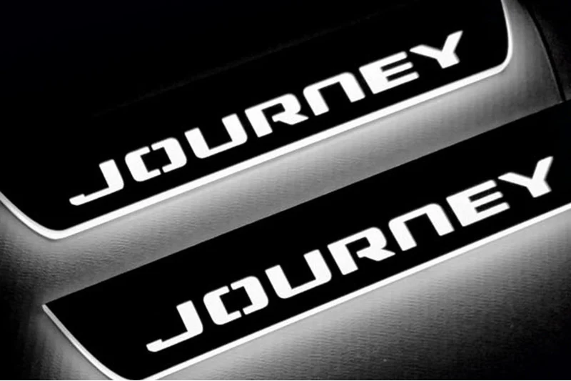 Dodge Journey 2009+ LED Car Door Sill With Logo Journey - Image 4