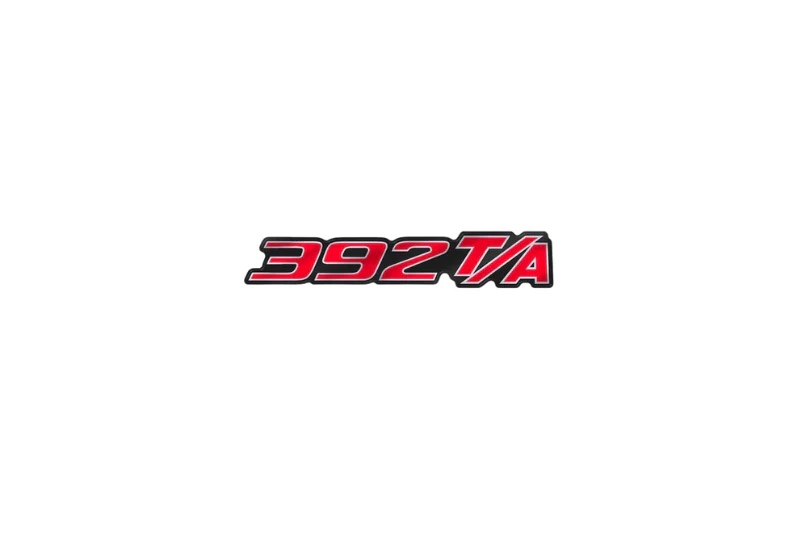 DODGE Radiator grille emblem with 392 T/A logo (Type 3)