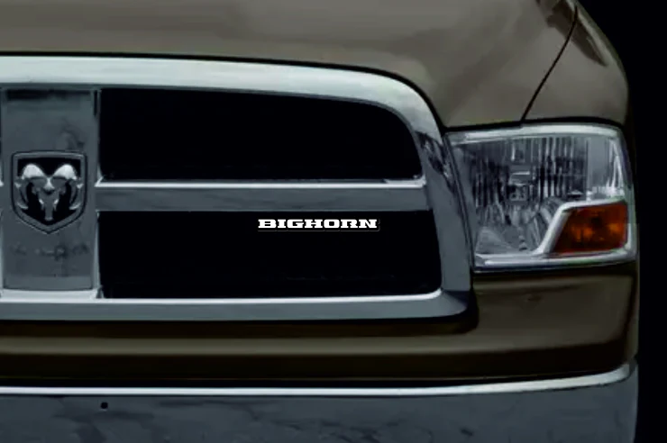 DODGE Radiator grille emblem with Bighorn logo - Image 2