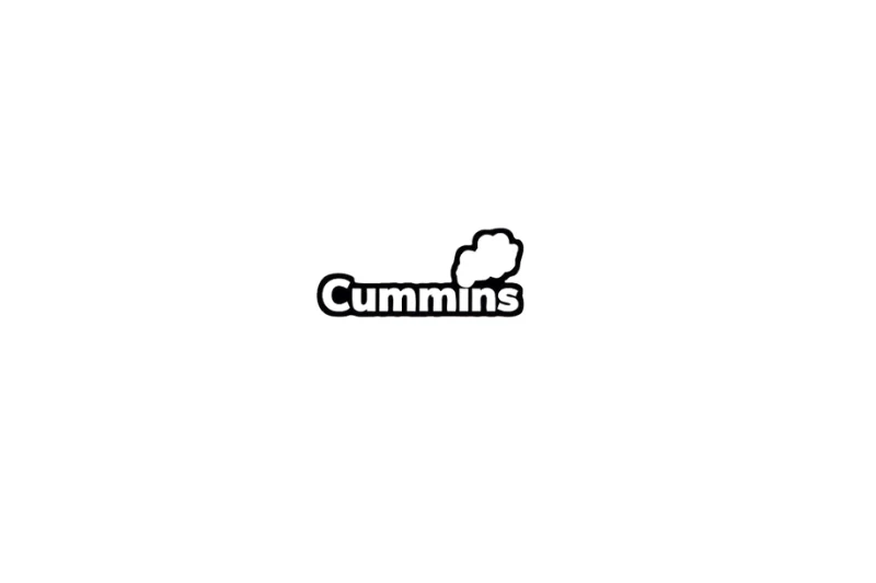 DODGE Radiator grille emblem with Cummins Smoke logo - Image 6