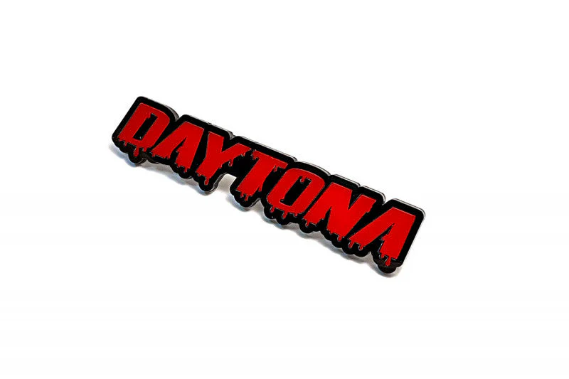 DODGE Radiator grille emblem with Daytona BLOOD logo - Image 3