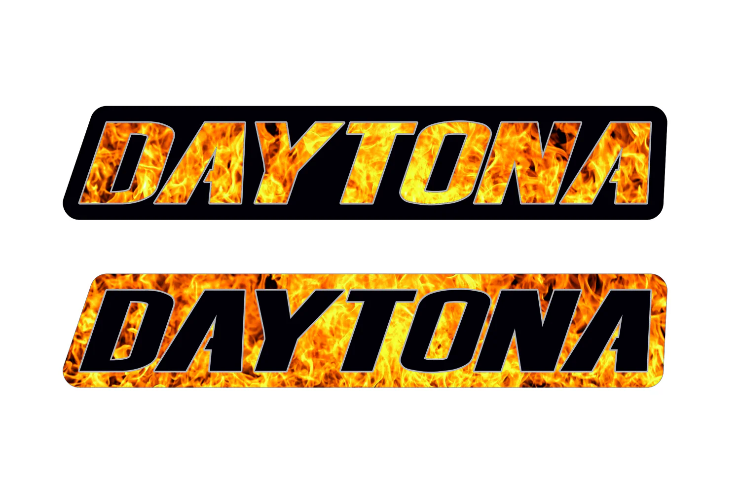 Dodge Radiator grille emblem with Daytona Fire logo - Image 4