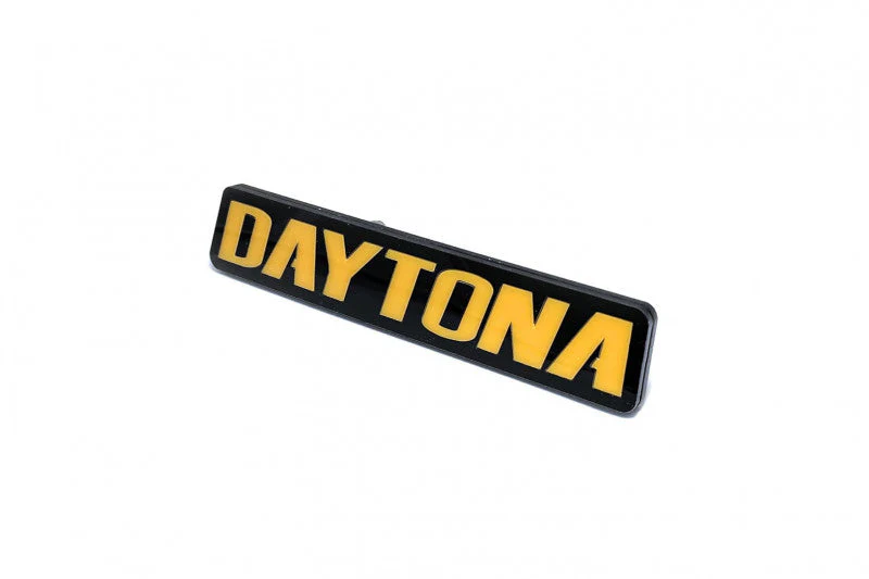 Dodge Radiator grille emblem with Daytona logo - Image 3