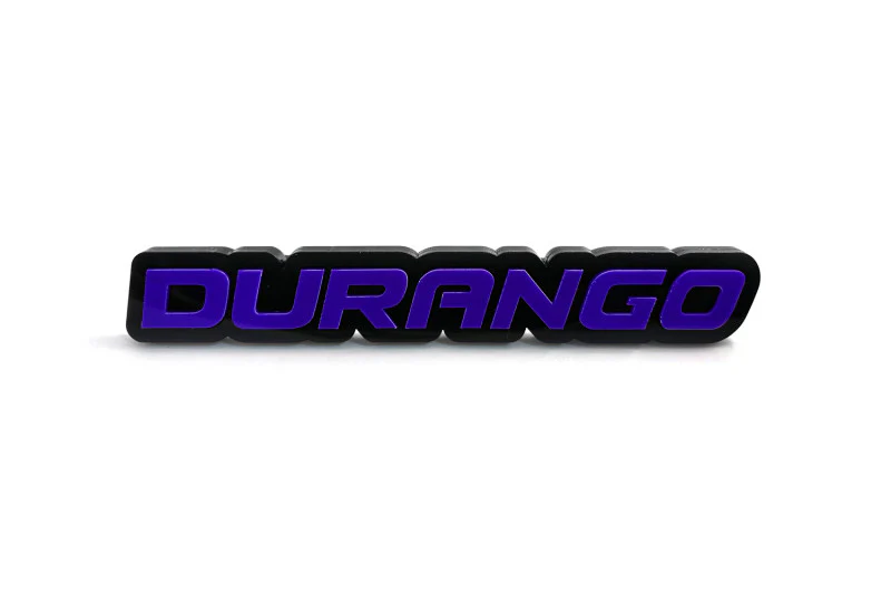 Dodge Radiator grille emblem with Durango logo - Image 6
