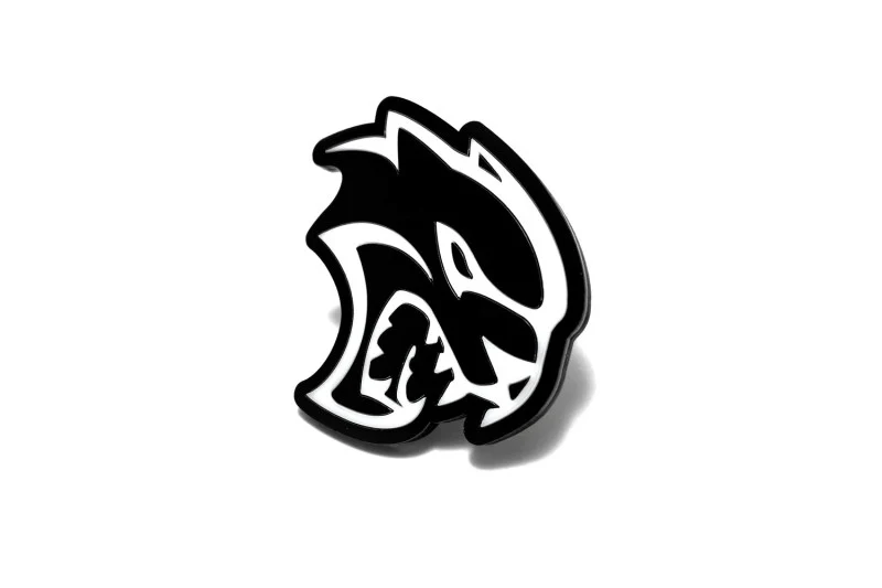 DODGE Radiator grille emblem with Hellcat logo (type 3) - Image 6