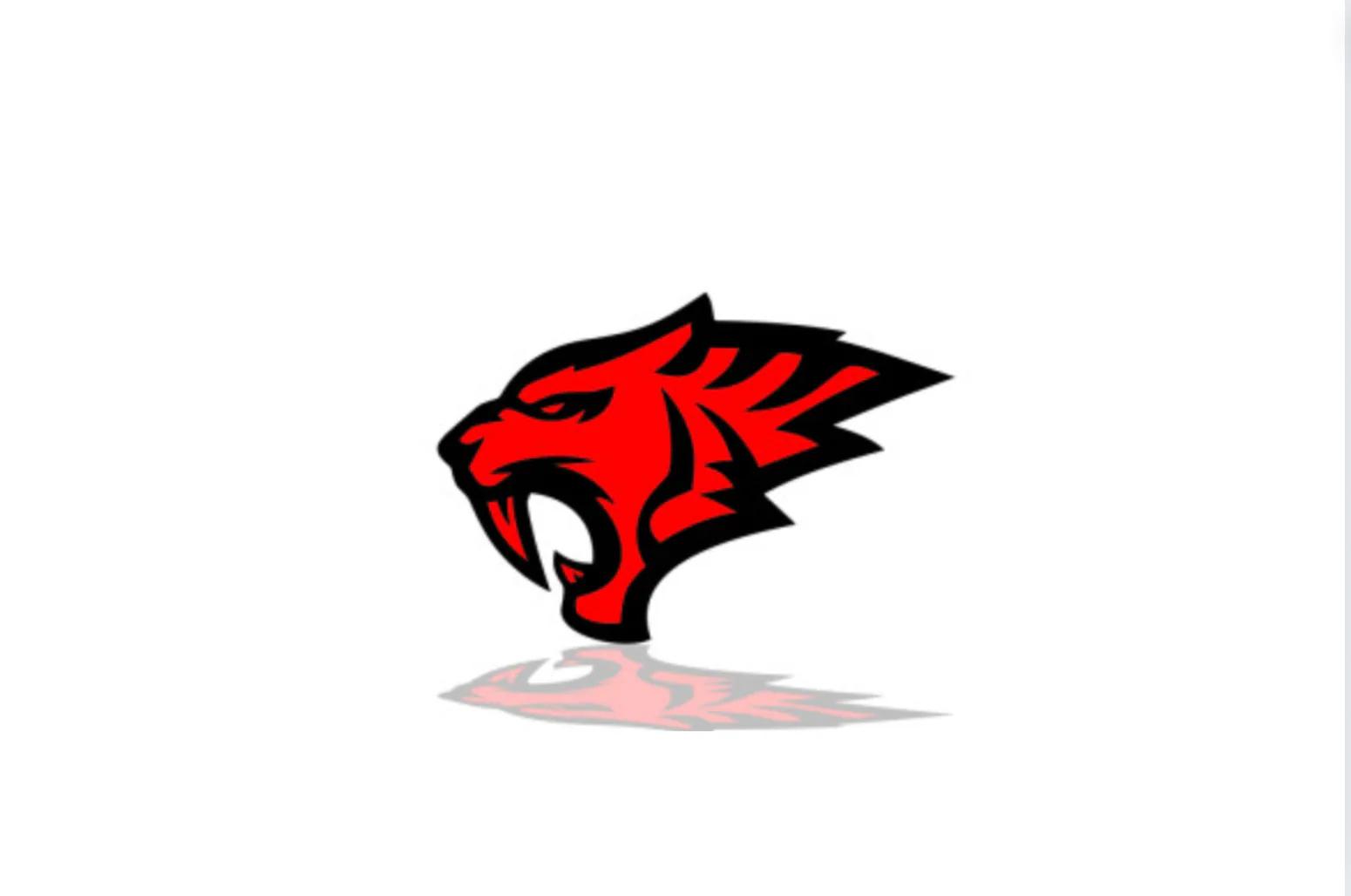 Dodge Radiator grille emblem with HellTiger logo