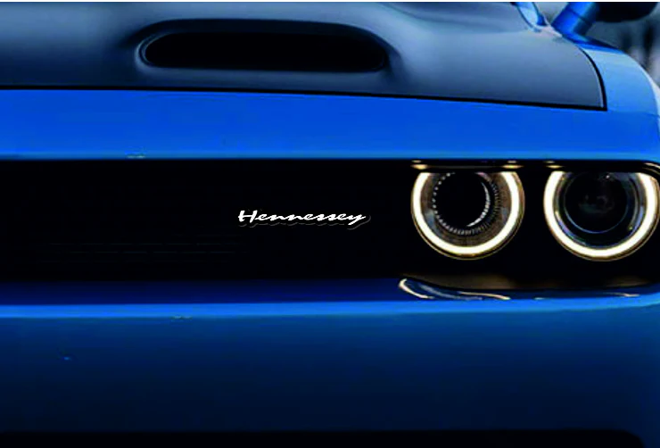 DODGE Radiator grille emblem with Hennessey logo - Image 2