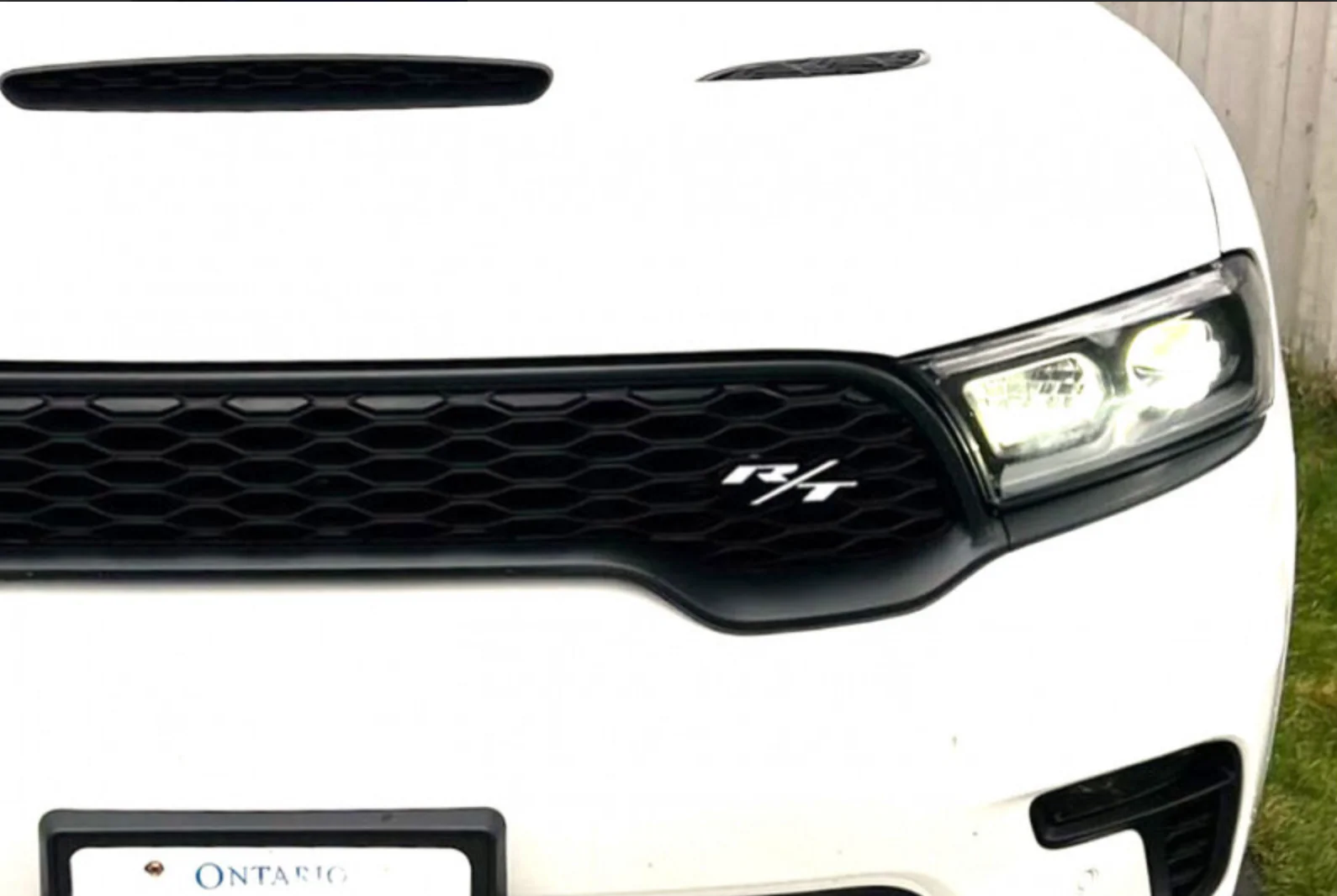 DODGE Radiator grille emblem with R/T logo - Image 2