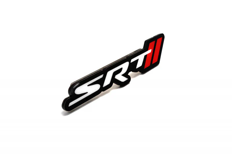 DODGE Radiator grille emblem with SRT + Dodge logo - Image 2