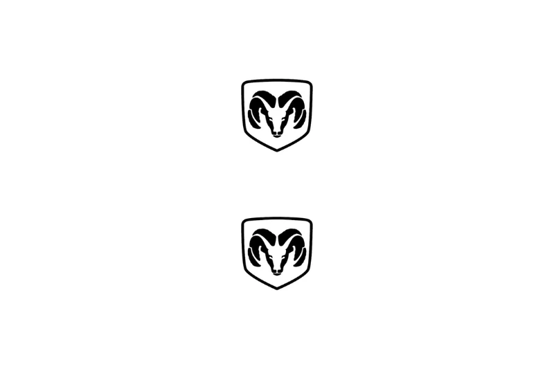 Dodge RAM Emblem & Badge Set - Grille and Tailgate Dodge RAM logo