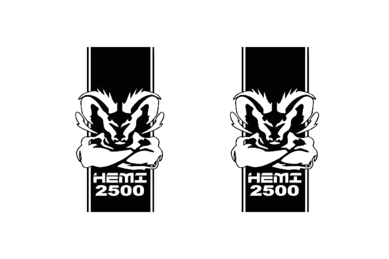 Dodge RAM emblem for fenders with Hemi 2500 logo