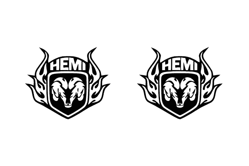 Dodge RAM emblem for fenders with Hemi logo
