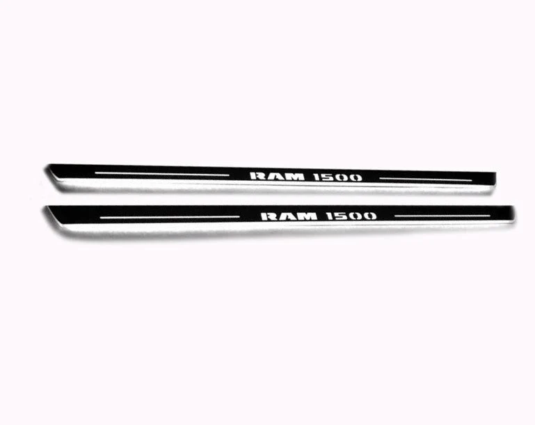 Ram V 2019+ Door Sill Led Plate With RAM 1500 Logo - Image 2