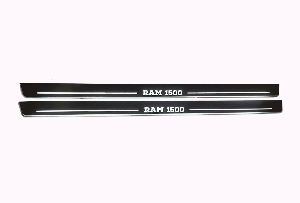 Ram V 2019+ Door Sill Led Plate With RAM 1500 Logo - Image 3