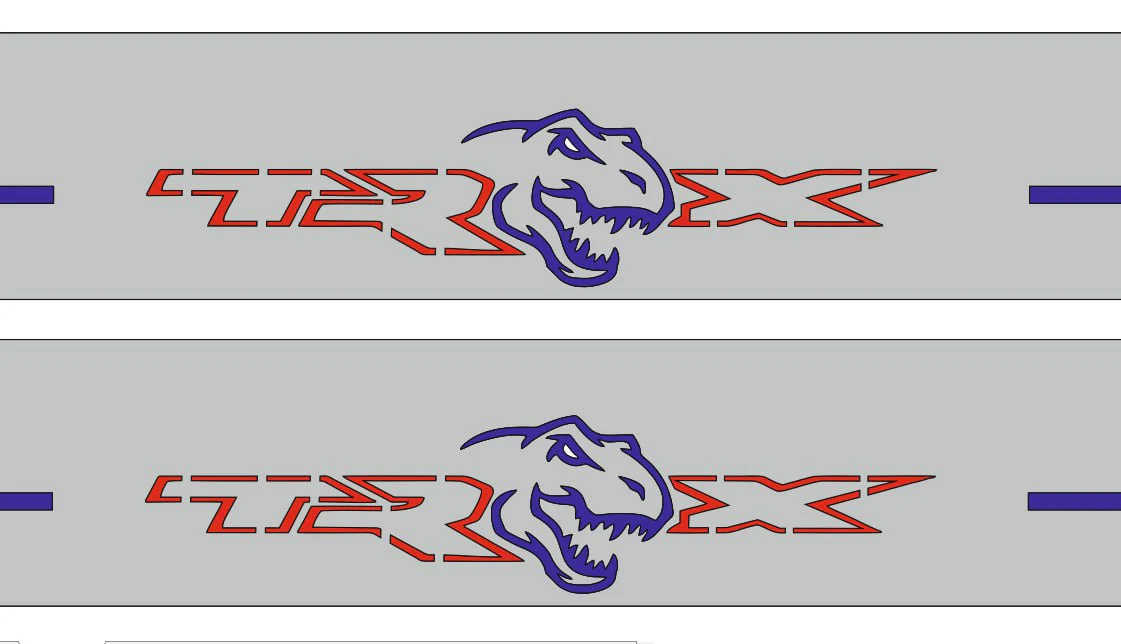 Ram V 2019+ Led Door Sills With TRX Logo - Image 3