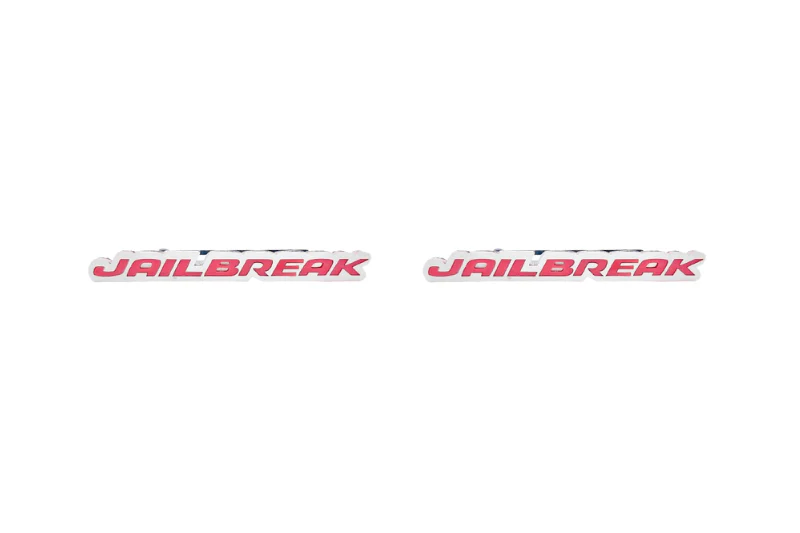 DODGE Stainless Steel emblem for fenders with Jailbreak logo