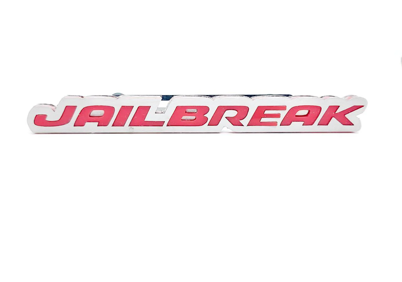 DODGE Stainless Steel Radiator grille emblem with Jailbreak logo - Image 3