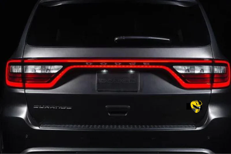 Dodge tailgate trunk rear emblem with 1320 BEE logo - Image 2