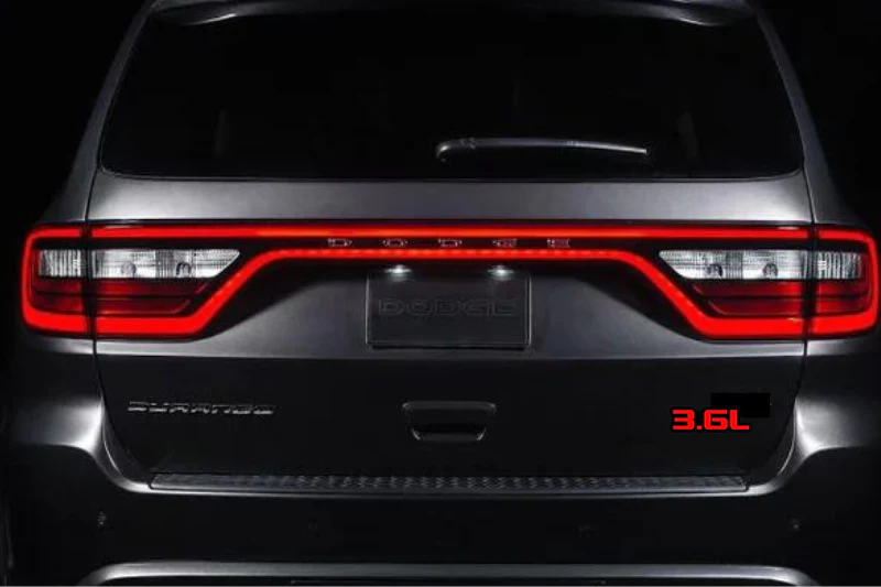 Dodge tailgate trunk rear emblem with 3.6L logo - Image 2
