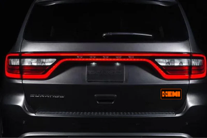 Dodge tailgate trunk rear emblem with 426HEMI logo (type 3) - Image 2