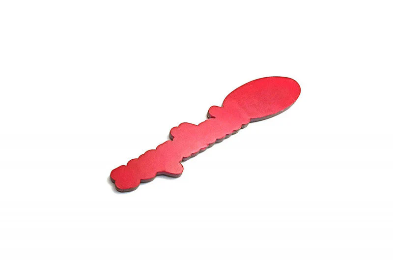 Dodge tailgate trunk rear emblem with Dodge Challenger logo (type 2) - Image 9